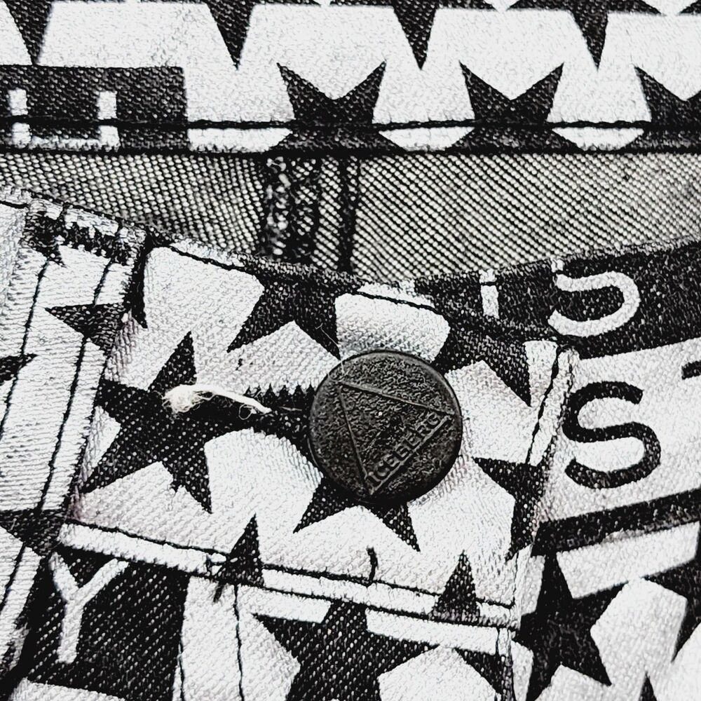History Iceberg Speedy Gonzalez Vintage Y2K Jeans Logo High Rise Straight W27 - Picture 5 of 14